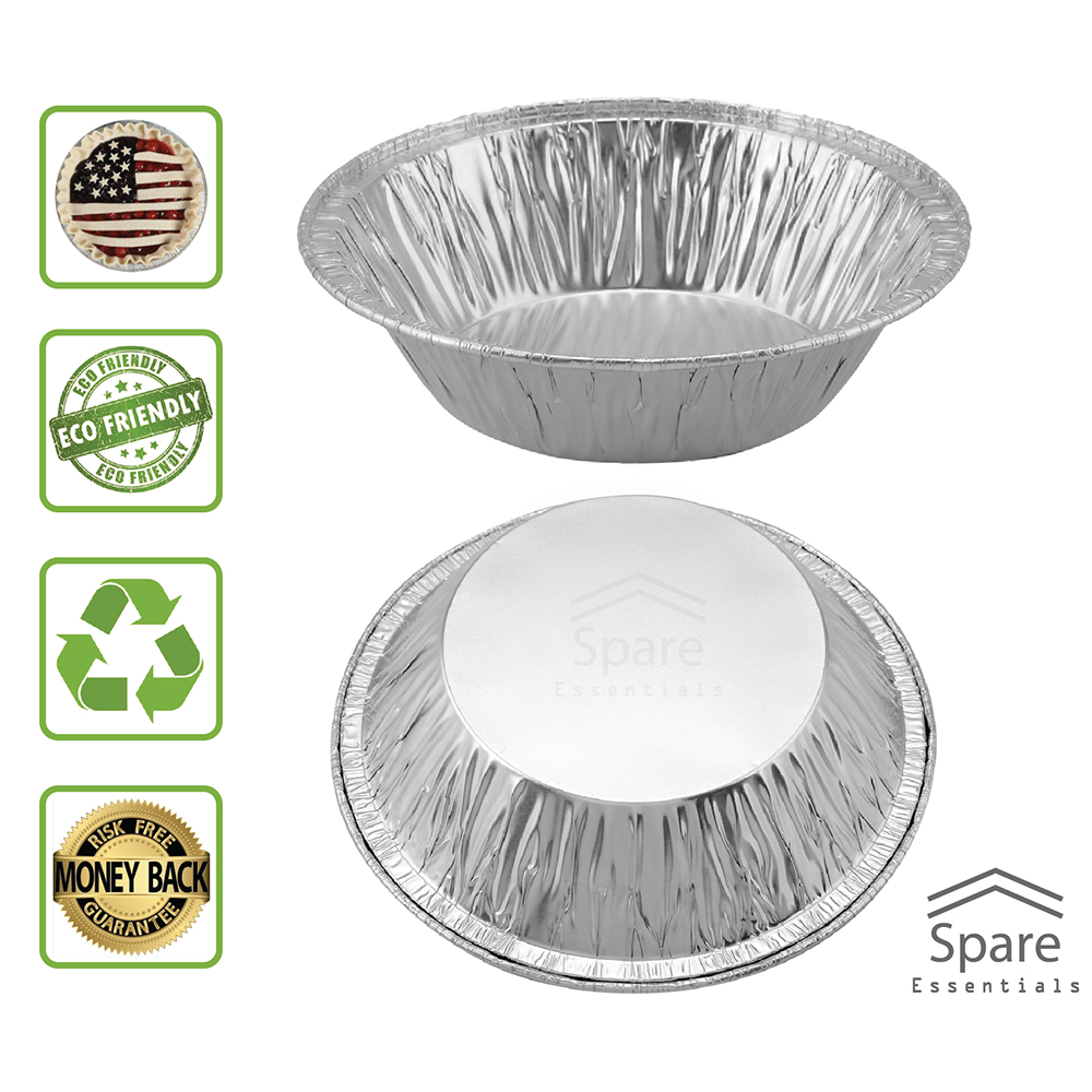 120 PACK - 5’’ ALUMINUM MINI PIE PANS