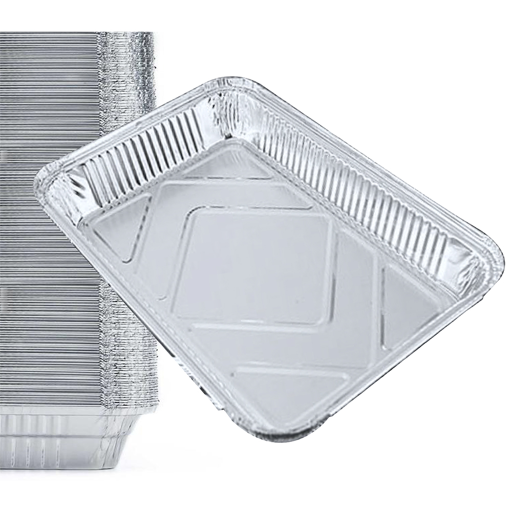 35 PACK – HALF SIZE ALUMINUM PANS